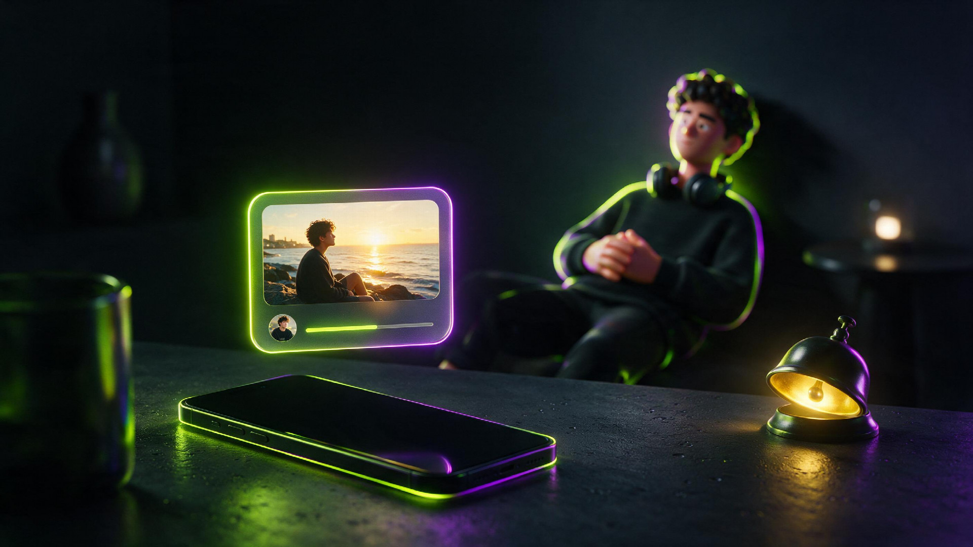 Push notifications for finished generations