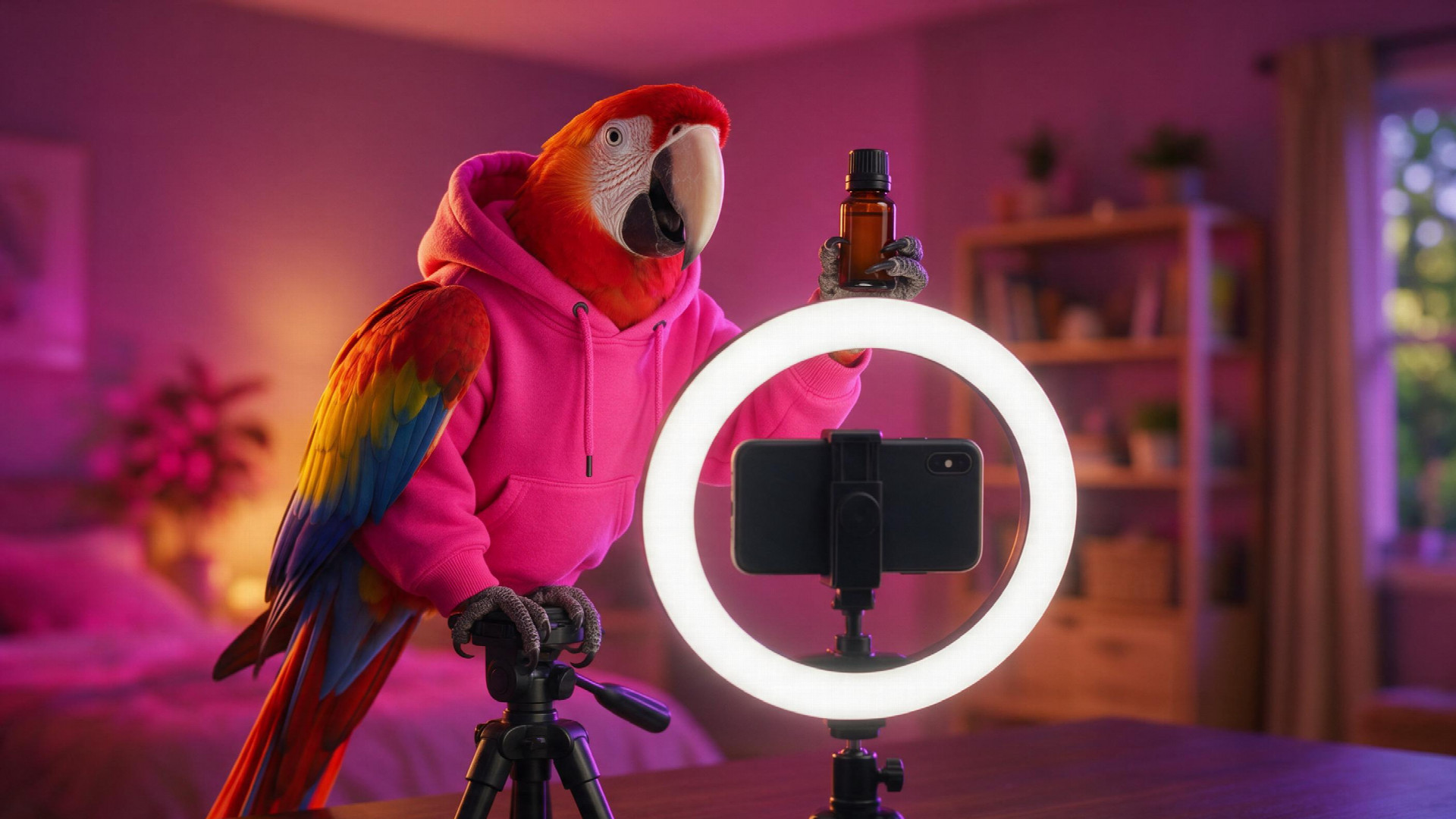 A UGC ad with a talking avatar: portrait, voice, Kling Avatar