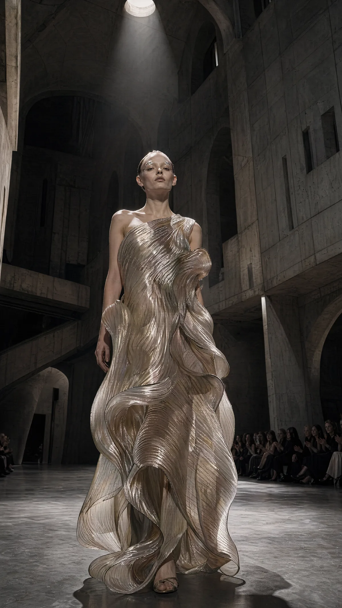 Sculptural Couture Runway
