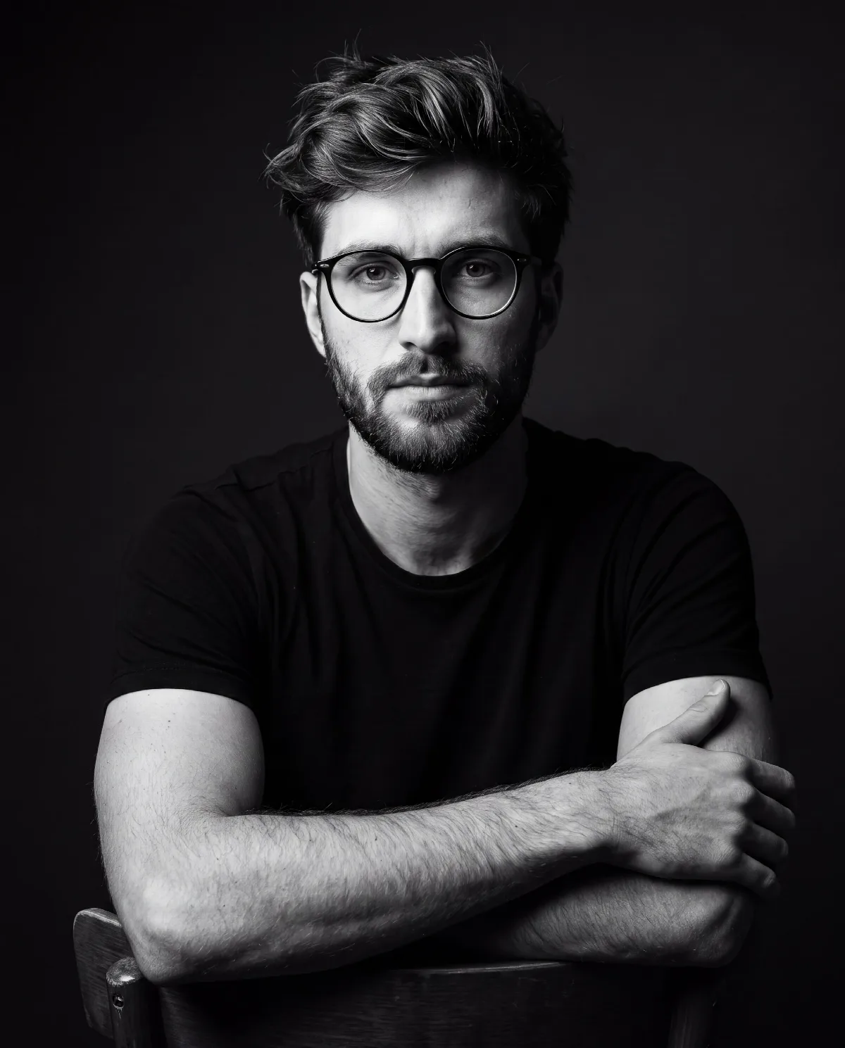 Black and White Glasses
