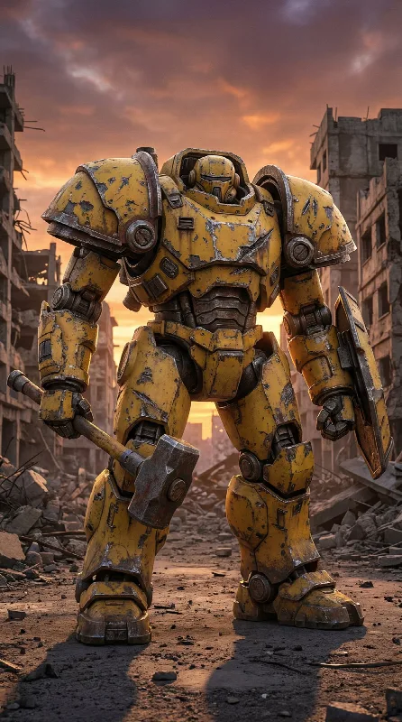 Battle-Worn Mech