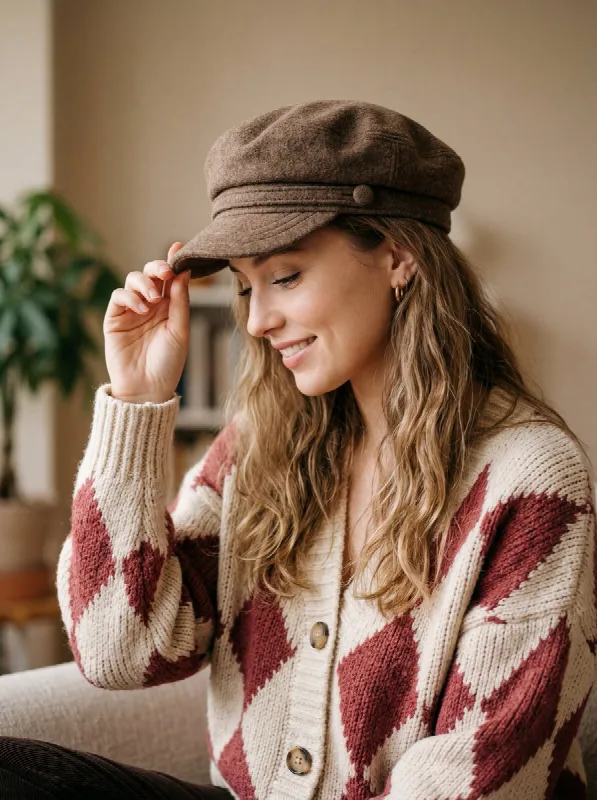 Cozy Cap and Cardigan