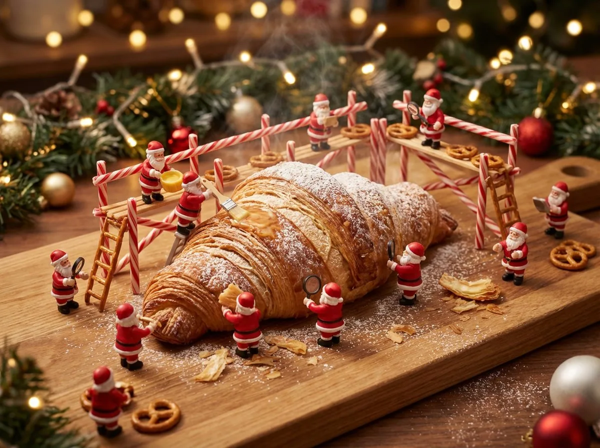 Santa Croissant Workshop