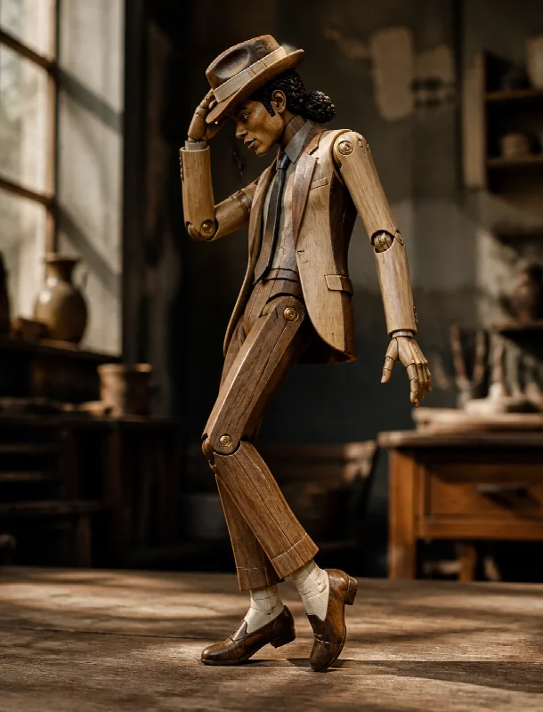 Wooden Dance Automaton
