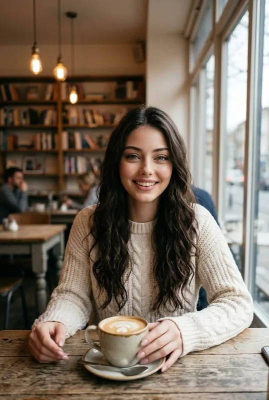 Latte at the Café