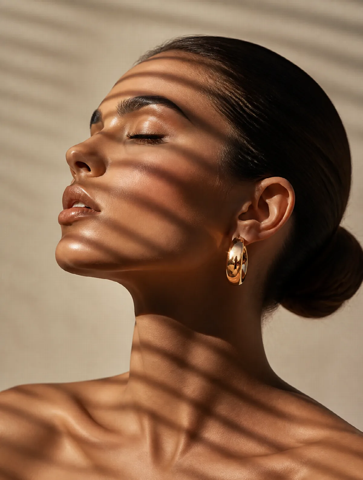 Sunlight Through Blinds