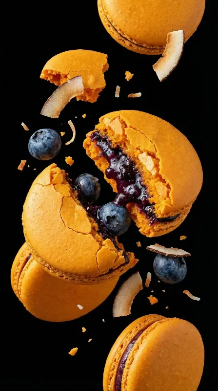 Floating Macarons