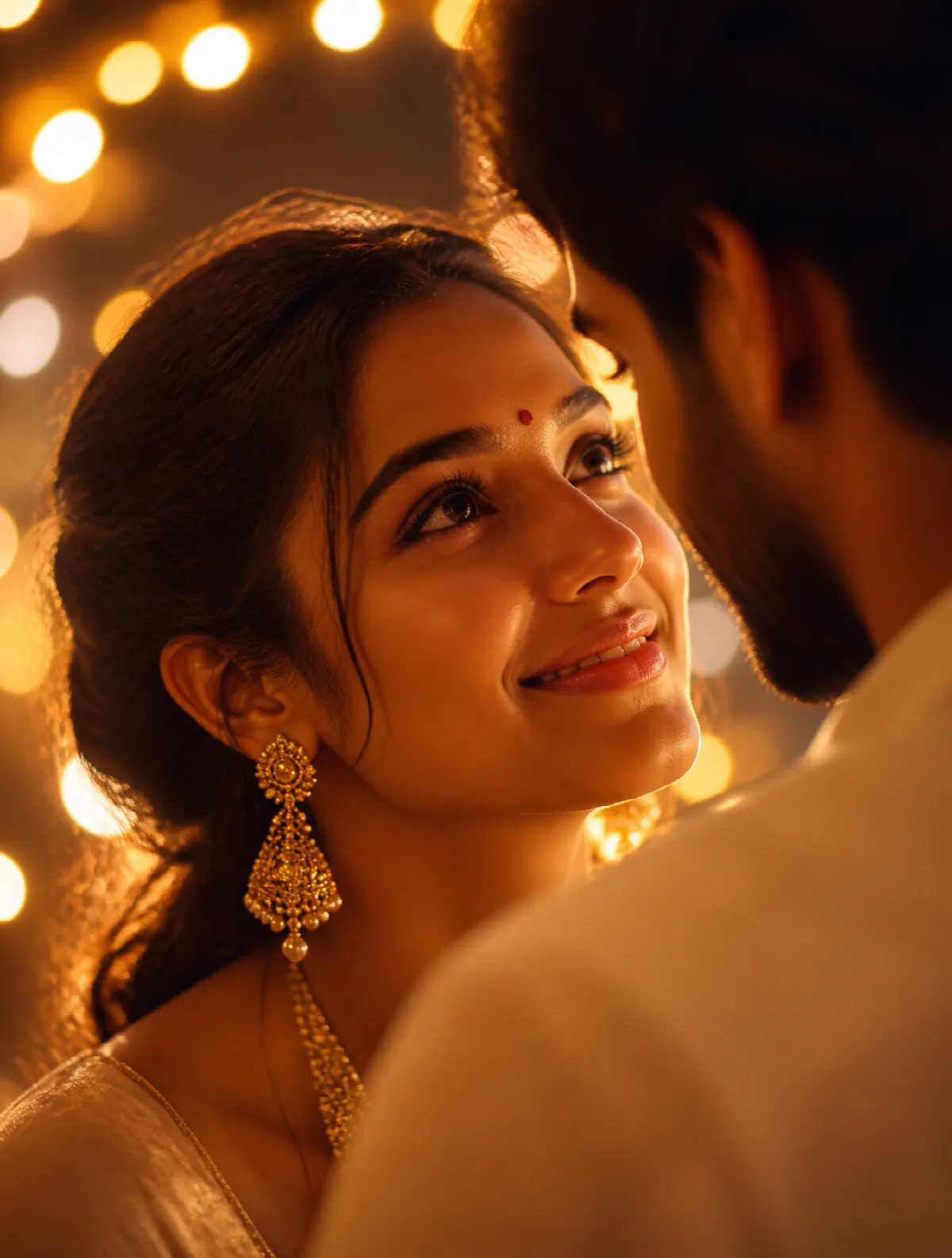 A Glance Among Golden Lights