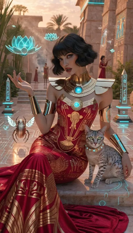 The Cybernetic Egyptian Queen