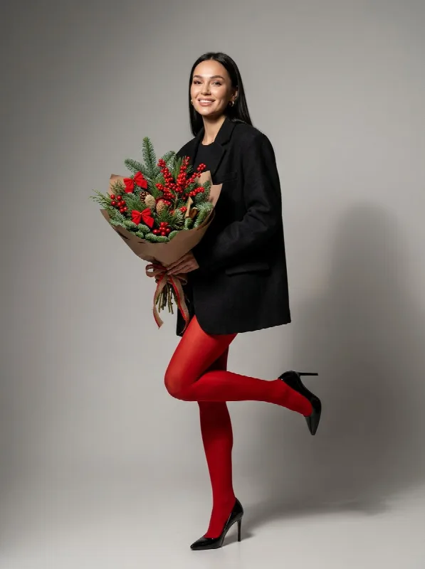 Festive Bouquet Pose