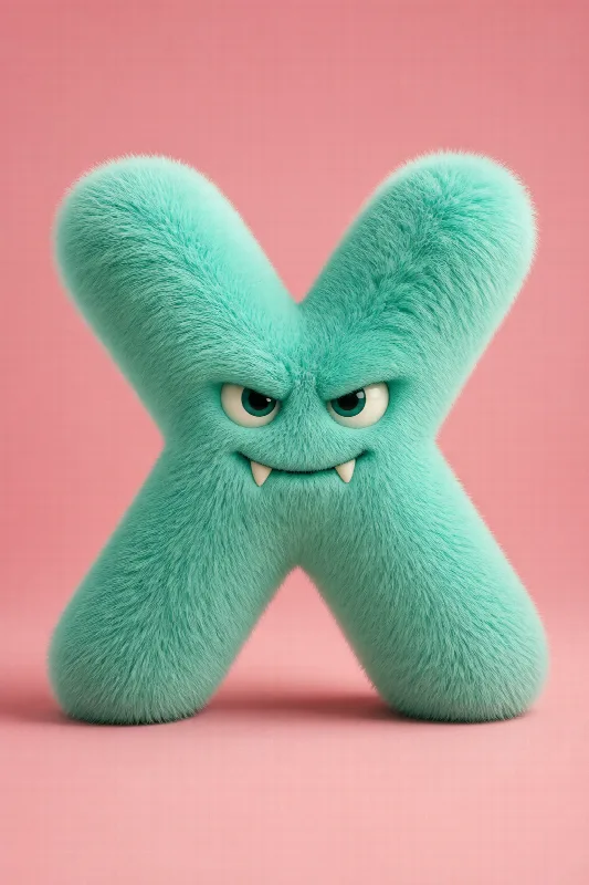 Fluffy Mint Letter