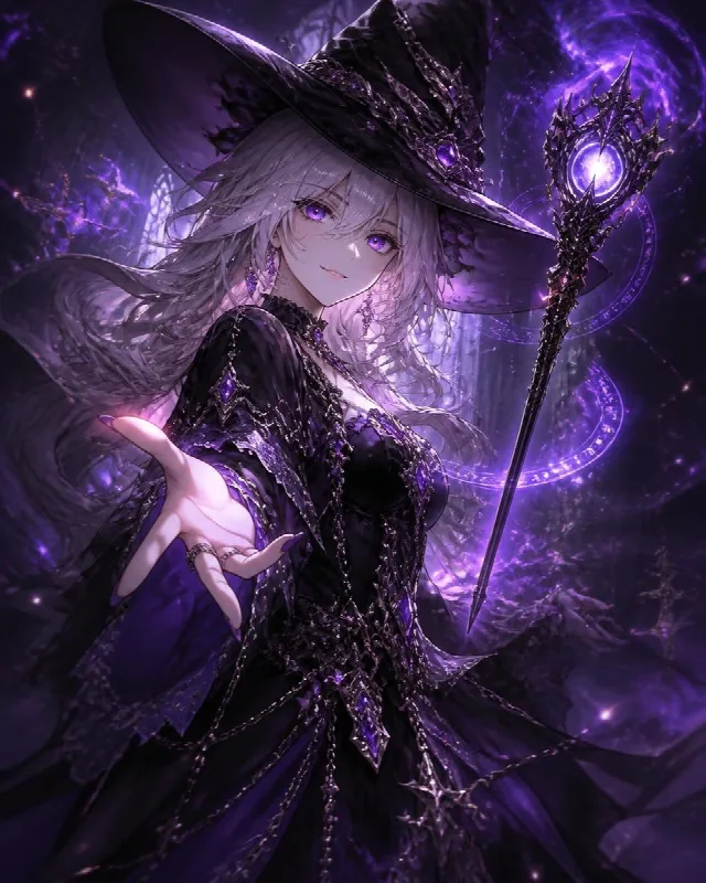 Silver-Haired Witch