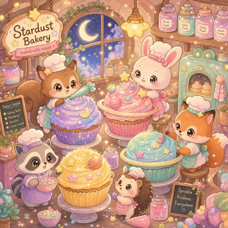 Kawaii Starry Bakery