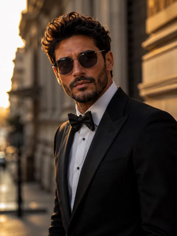 Golden-Hour Tuxedo