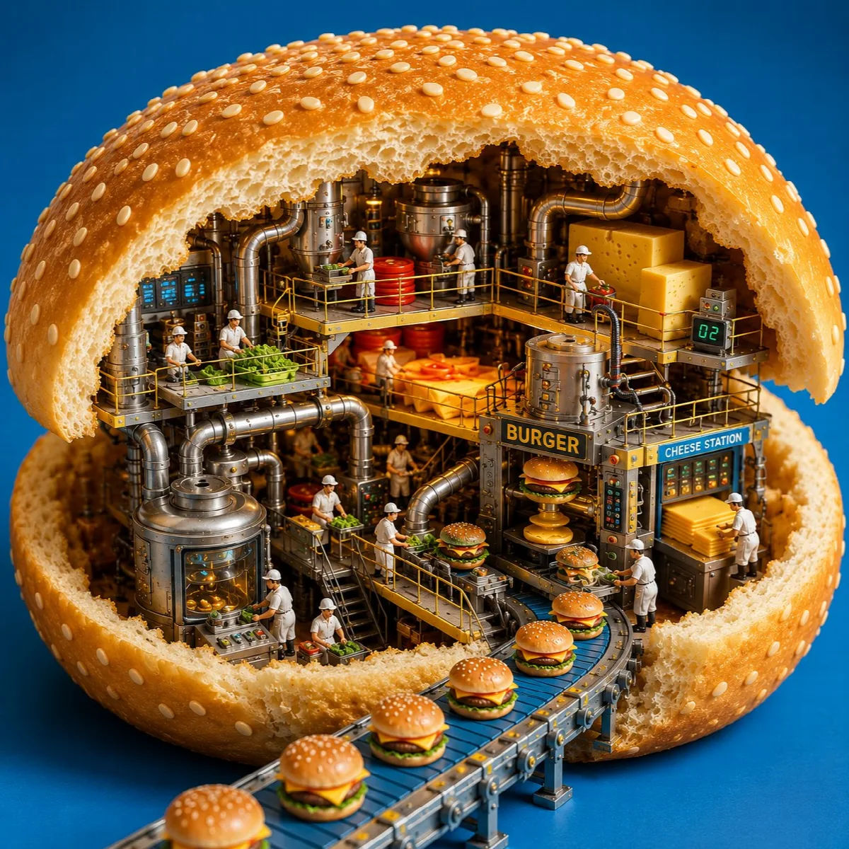 Miniature Burger Factory