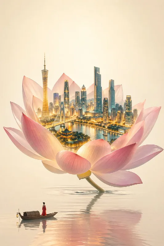 City Inside a Lotus