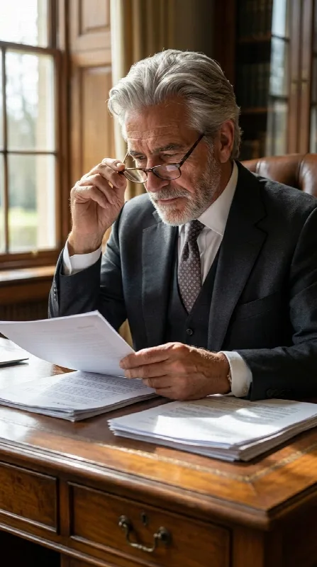 A Thoughtful Moment at Work