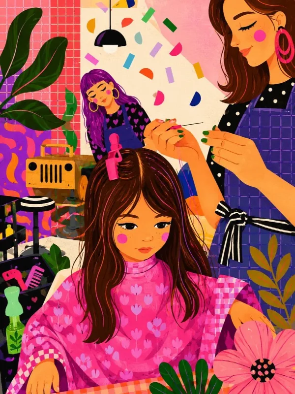 The Colorful Neighborhood Salon