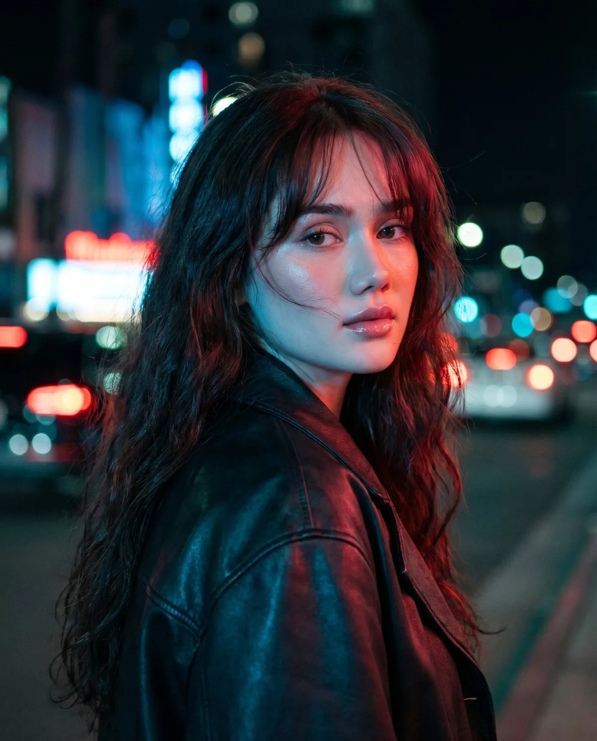 Neon Night Street Avatar