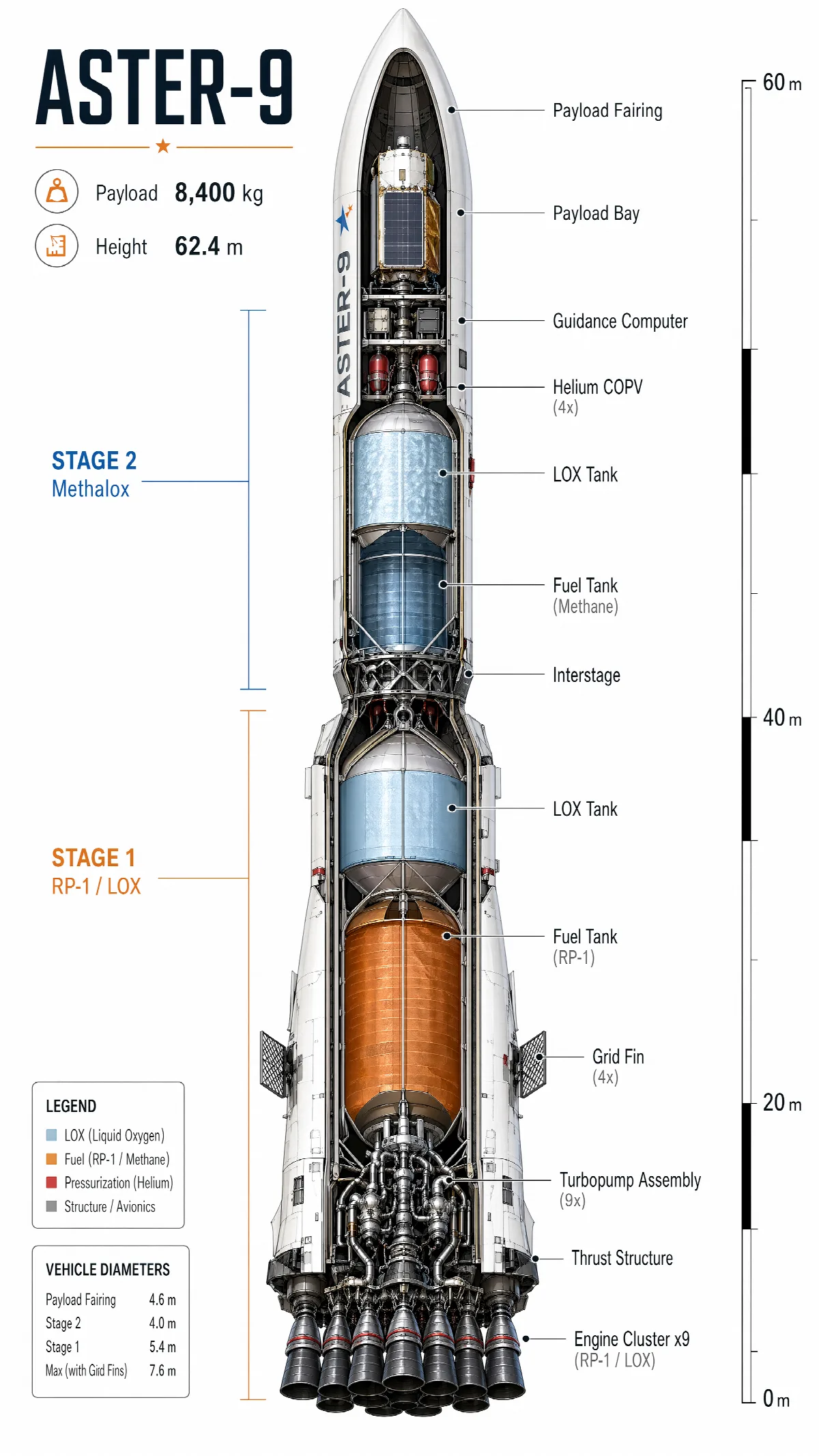 Rocket Cutaway Diagram