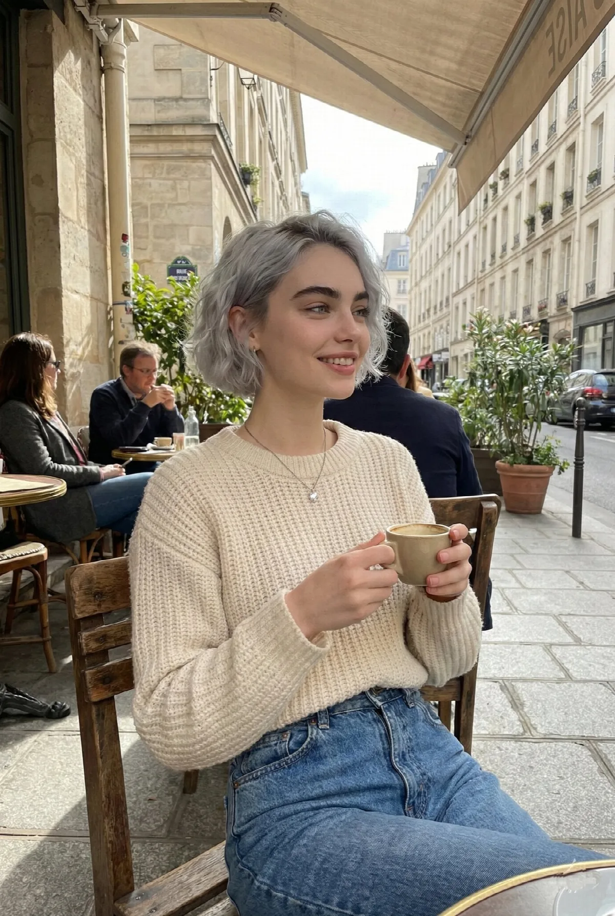 Coffee on a Paris Terrace