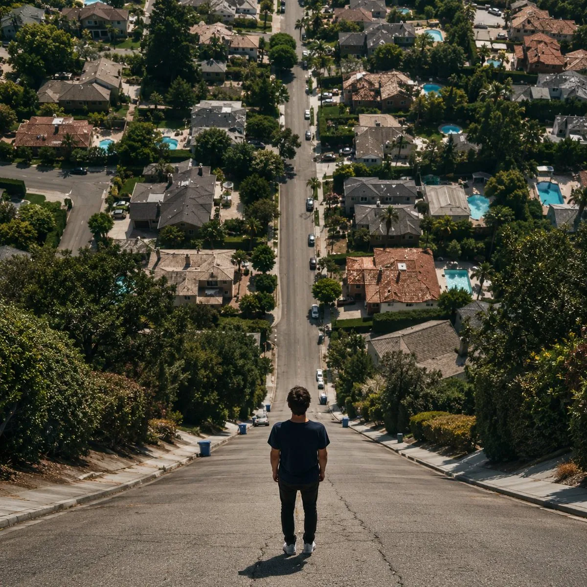 Vertical Suburban Street