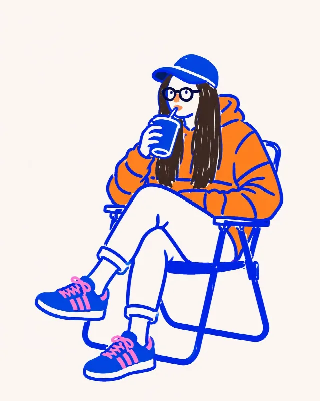 Monoline Doodle Avatar