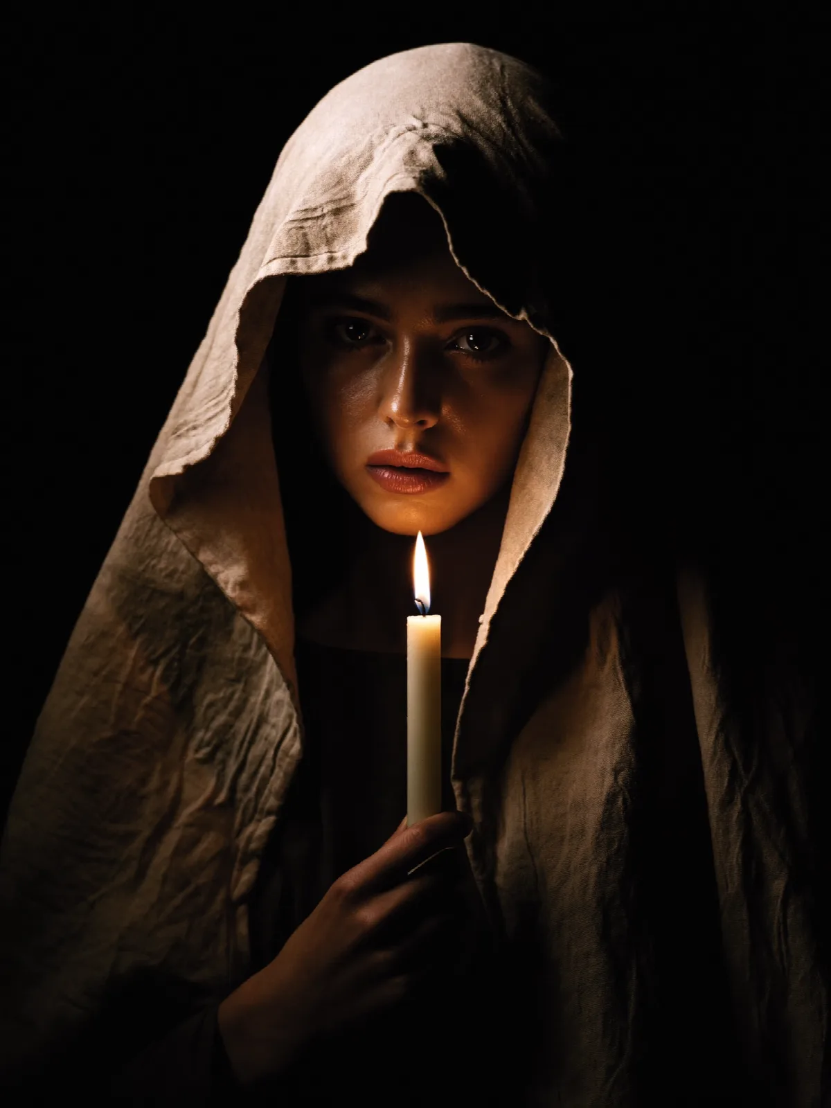 A Single Candle in the Dark