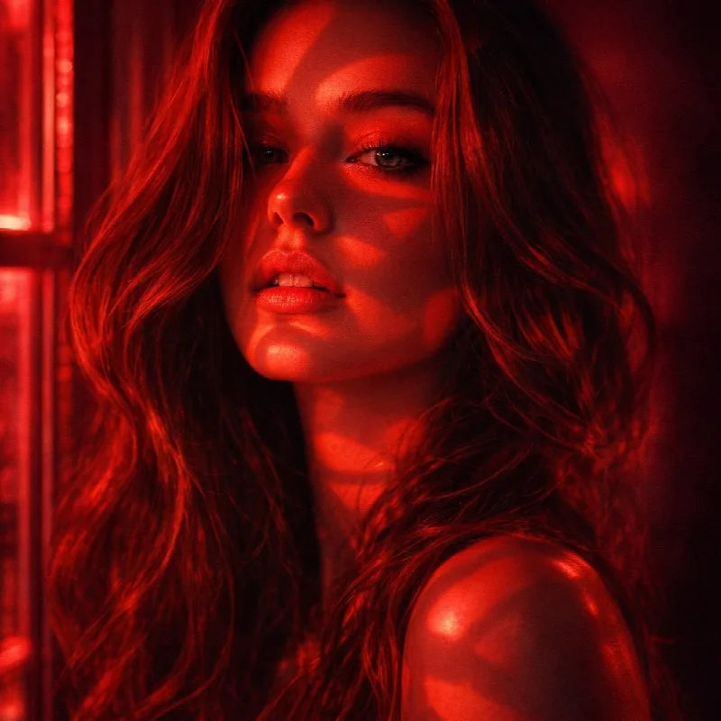 Cherry Red Reflections