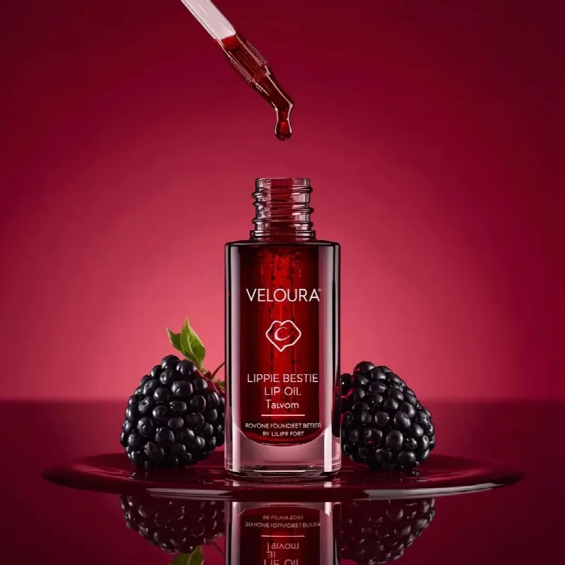Berry Lip Oil Ad