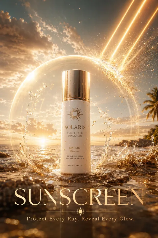 Golden Sunscreen Campaign