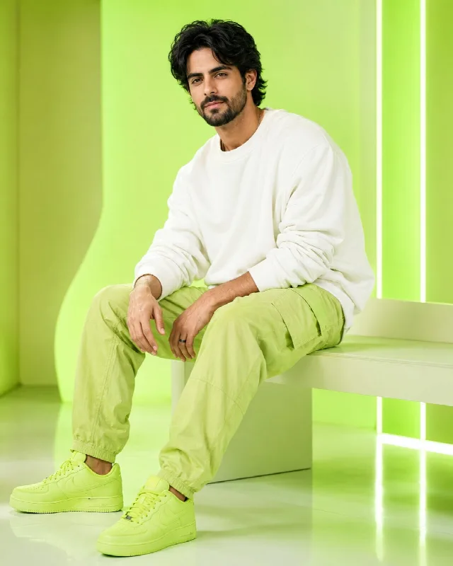 Lime Minimal Streetwear