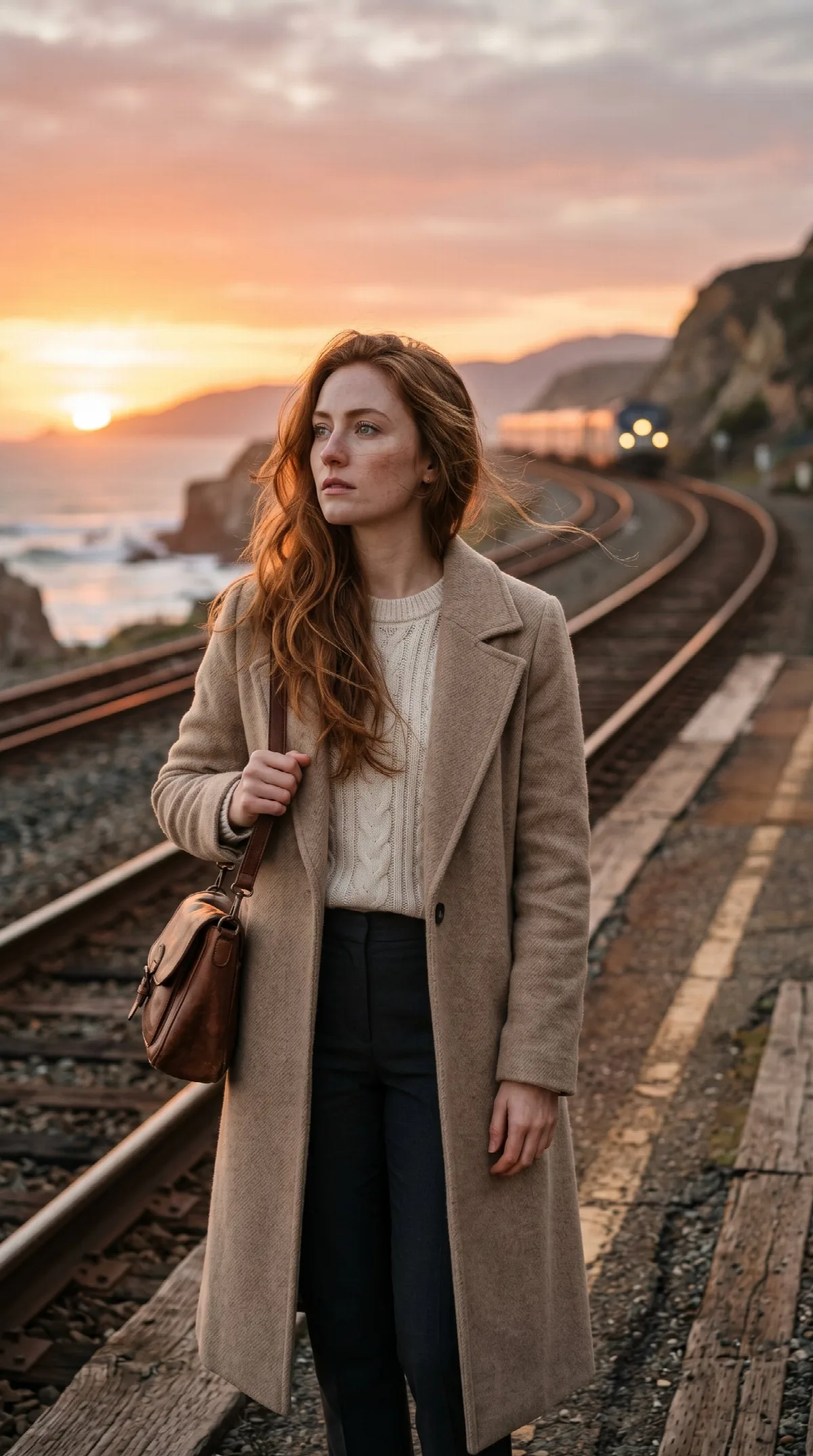 Waiting on the Coastal Platform