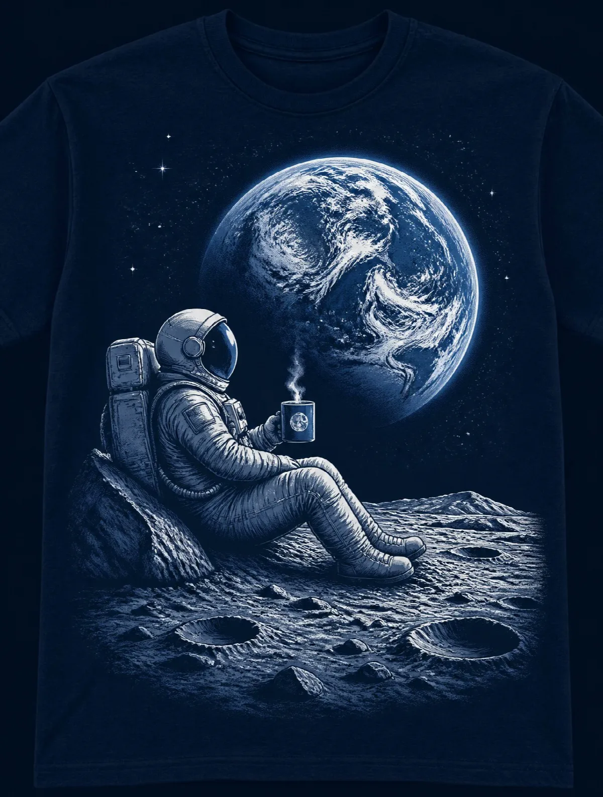 Moon Astronaut Tee