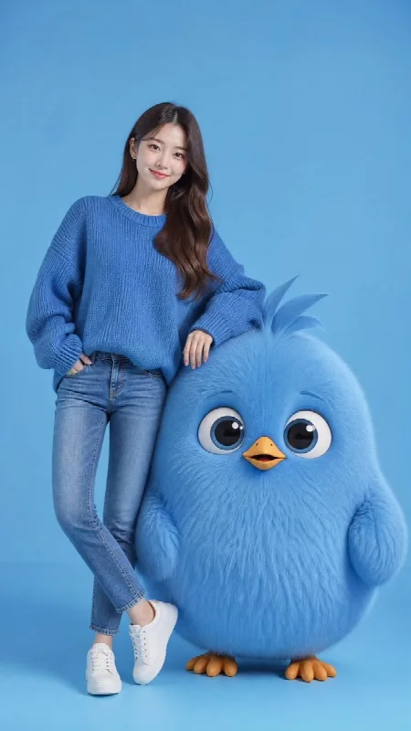 A Blue Feathered Friend