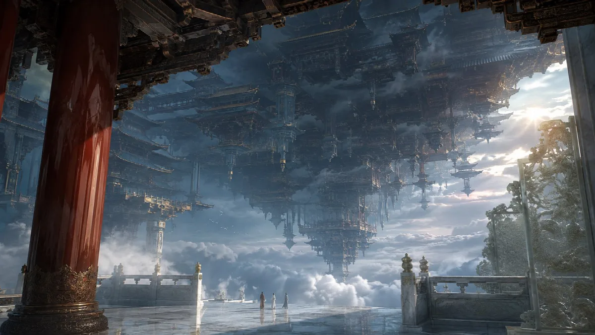 Inverted Celestial Palace