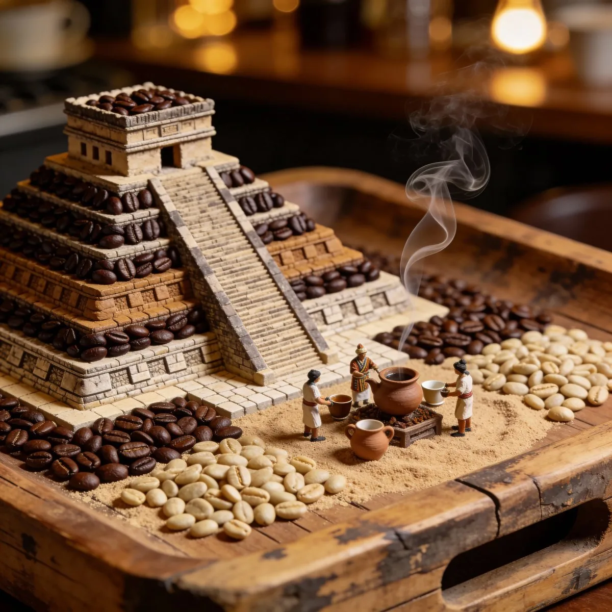 Coffee Bean Pyramid