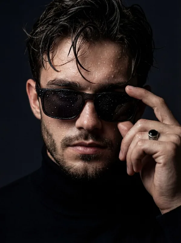 Wet Skin and Sunglasses