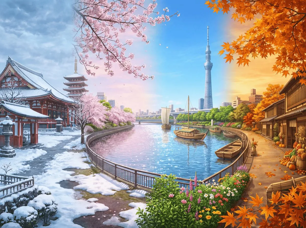 Four Seasons by the River