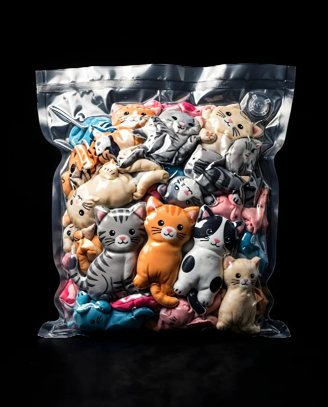 Vacuum-Packed Kitten Toys