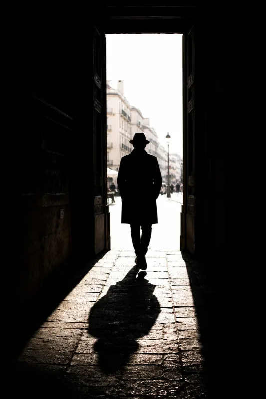 Silhouette in a Doorway