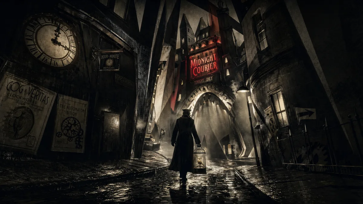 Expressionist Clockwork Alley