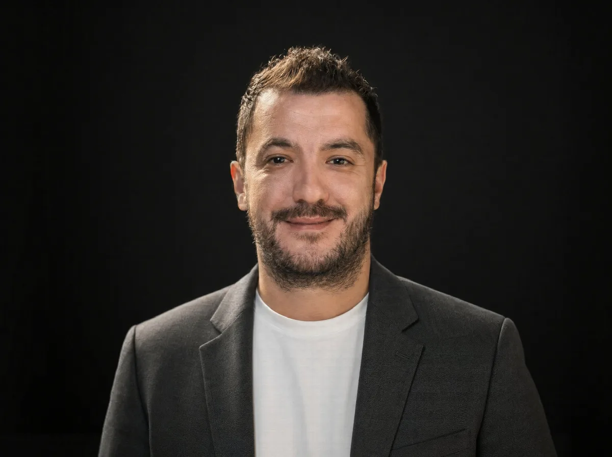 Dark Background LinkedIn Headshot