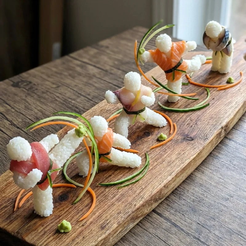 Martial Arts Sushi Board
