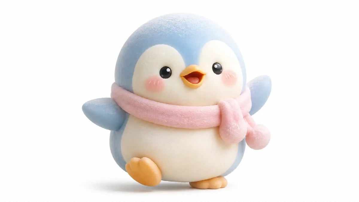 Kawaii Mochi Penguin Toy