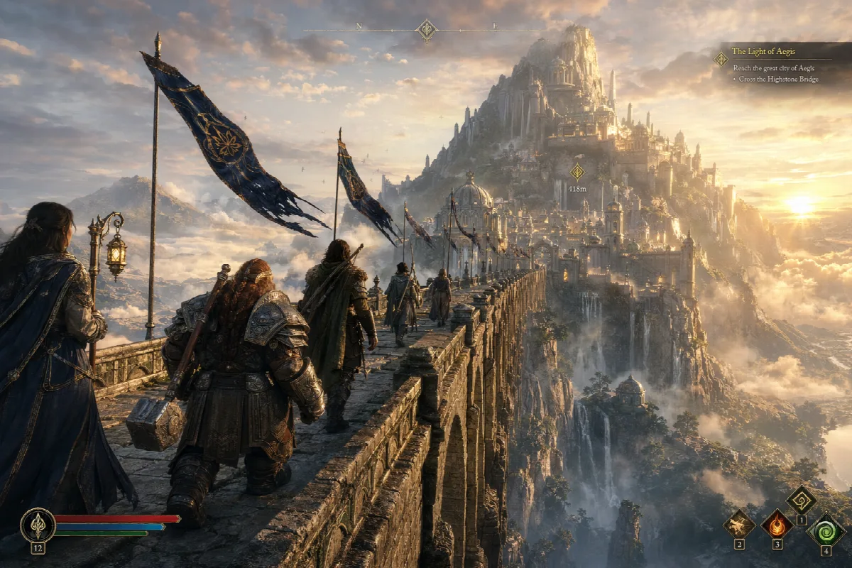 Fellowship on a Sky Bridge