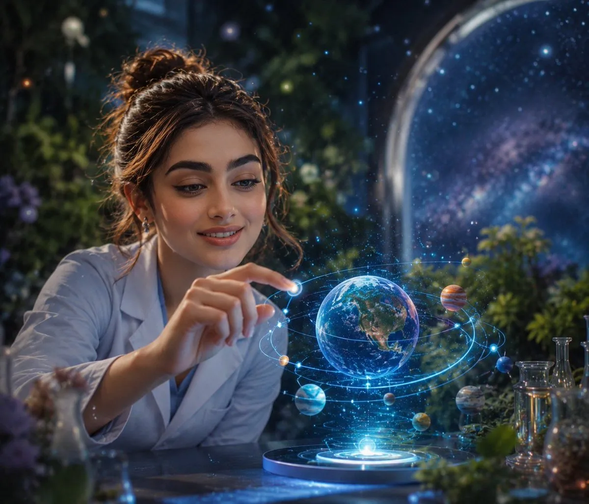 Cosmic Garden Scientist