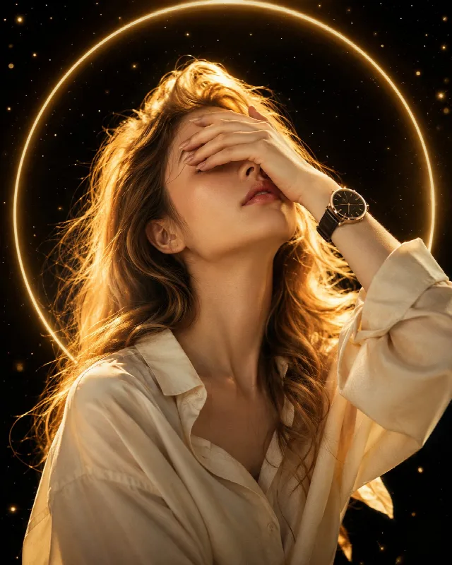 Golden Halo in the Dark