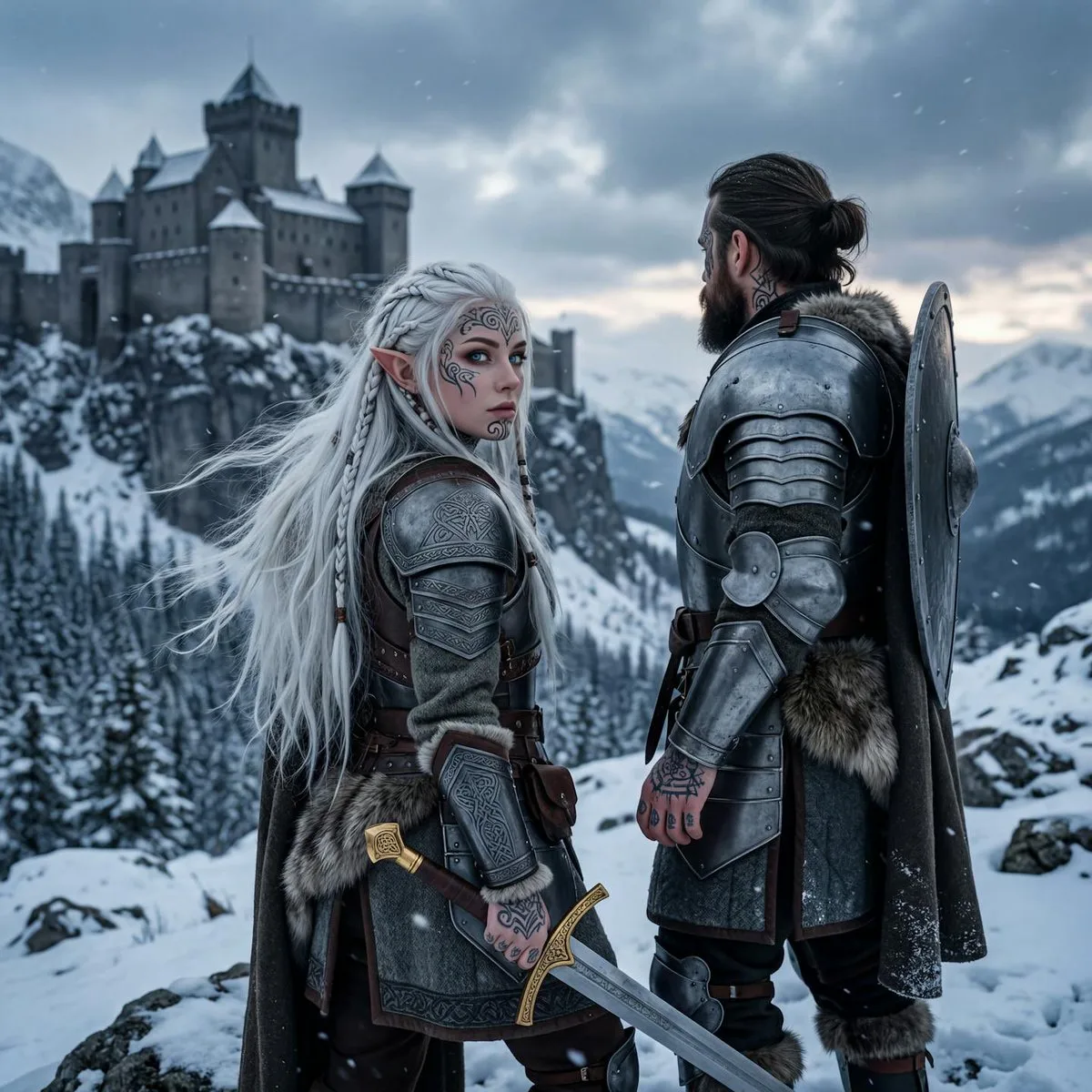 Tattooed Elf Couple