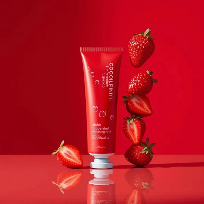 Strawberry Toothpaste Ad